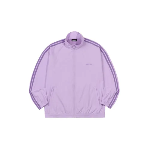 Nerdy Windbreaker Jackets Unisex Bright Purple