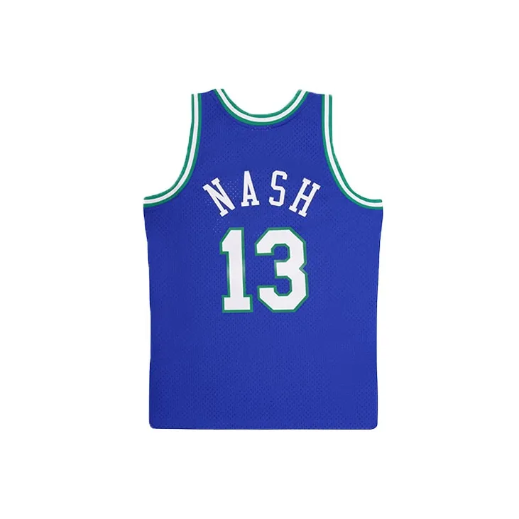 Mitchell & Ness Basketball Jersey Unisex Royal Blue-1