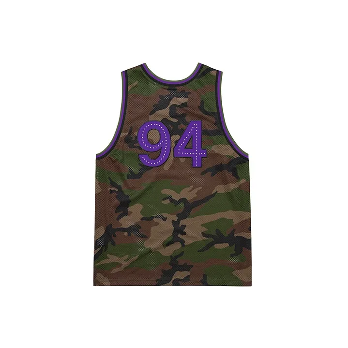 Supreme Rhinestone Basketball Jersey-1