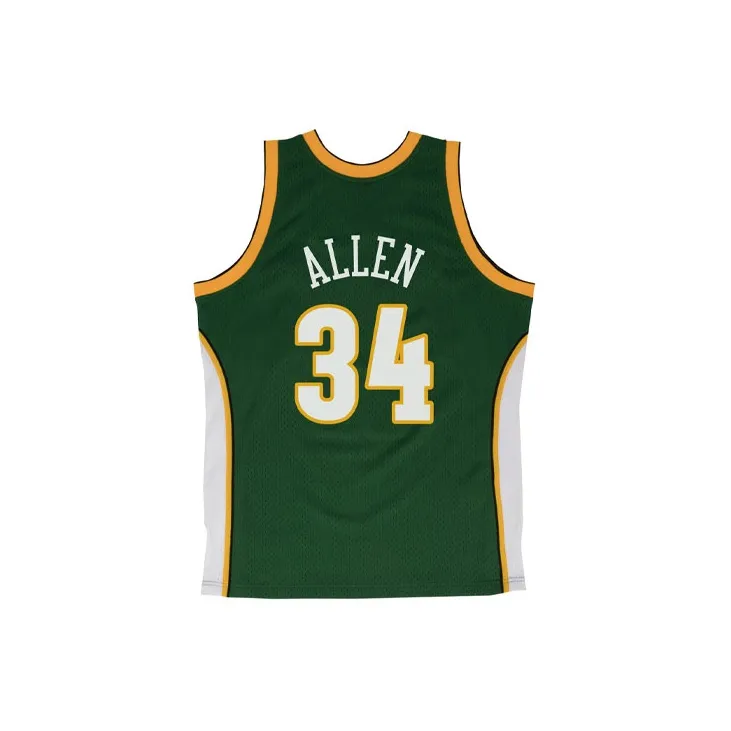 Mitchell Ness Basketball Jerseys Men Green-1