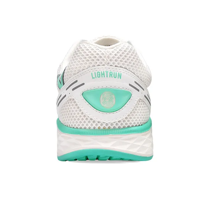 DO WIN Low Top Casual Running Shoes Unisex White Green-3