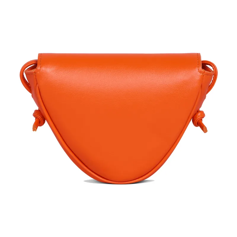 CELINE Cow Leather Crossbody Bag Mini Men's Orange-3