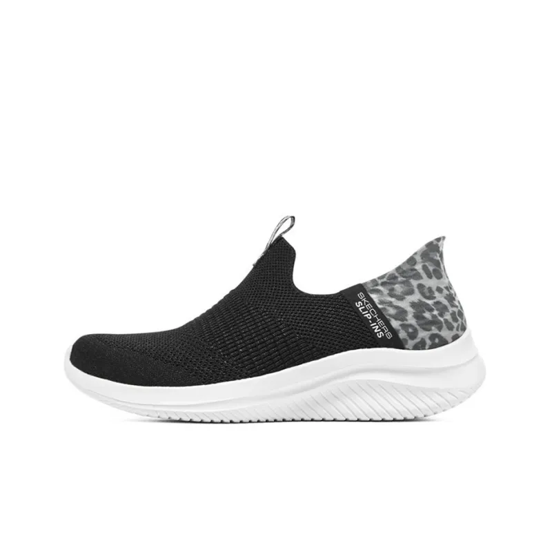 Skechers Ultra Flex 3.0 'Black Leopard' Women's-0