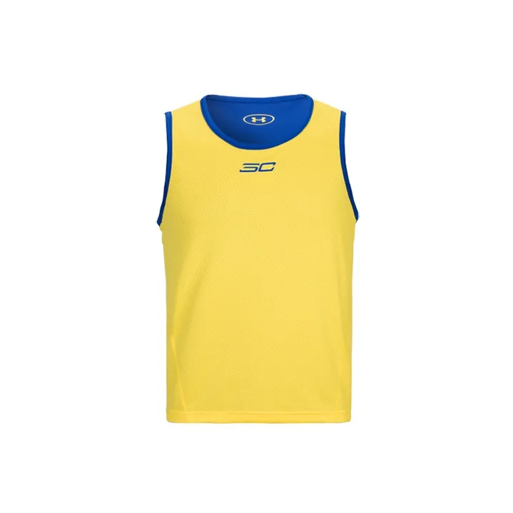 Under Armour Curry Basketball Jerseys Men's Royal Blue-2