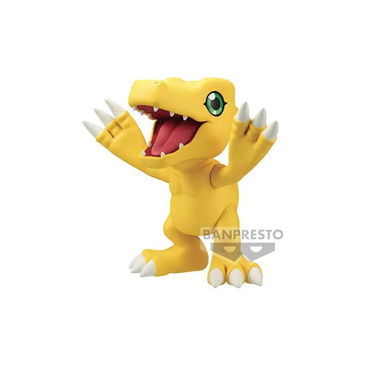 BANPRESTO Agumon Glass Factory Sofvimates Digimon Bonus Gifts-1