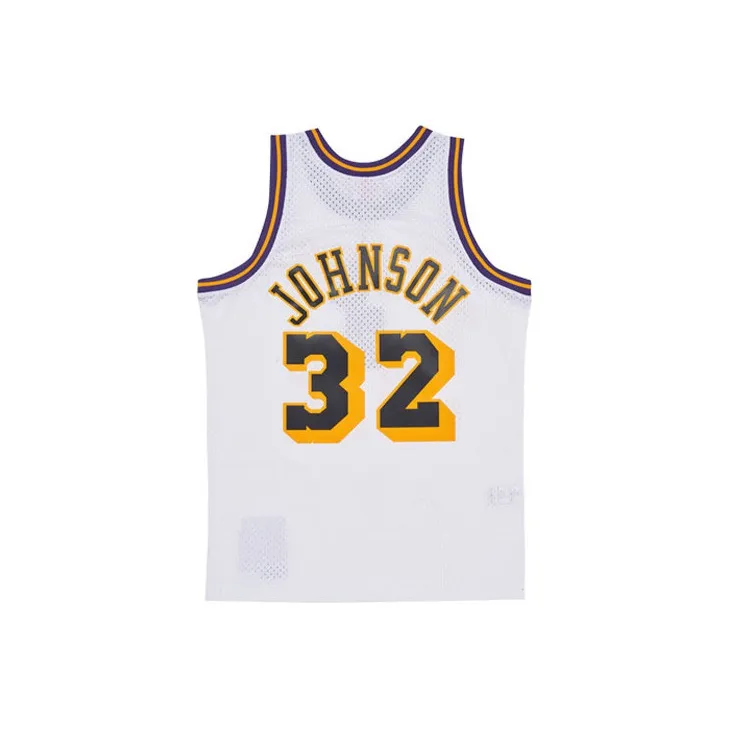 Mitchell Ness Basketball Jerseys Men White-1