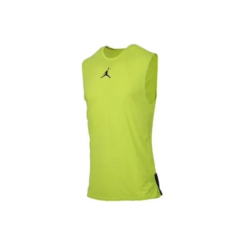 Jordan Basketball Jerseys Men Neon Yellow