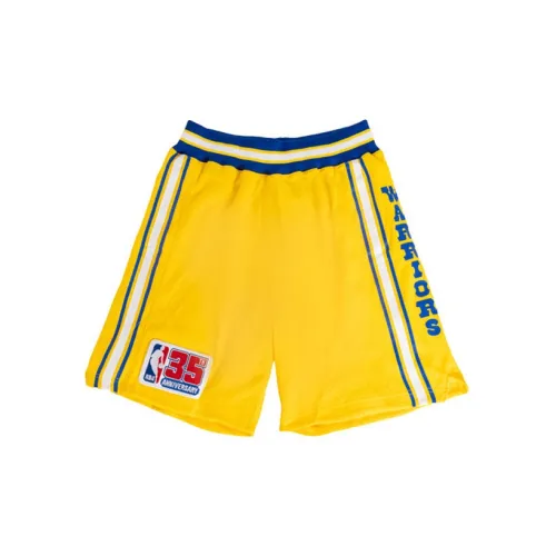 Nba X Mitchell Ness Basketball Shorts Men Yellow