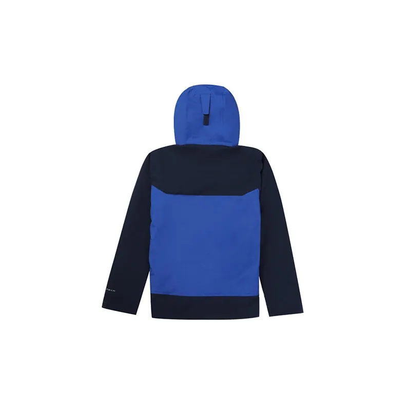 Columbia Water-Resistant And Rainproof Windbreaker Jacket Men's Blue Black Multicolor-1