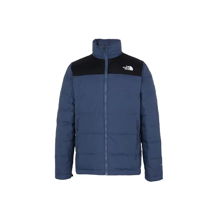 THE NORTH FACE Waterproof And Windproof To Keep Warm Windbreaker Jacket Men's Dark Blue-1