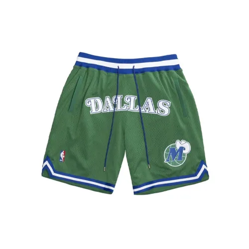 Just Don X Mitchell Ness Basketball Shorts Men Green