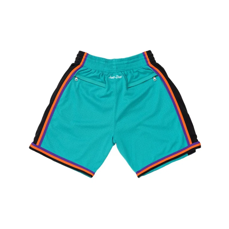 Mitchell & Ness x Just Don Basketball Shorts Unisex Turquoise-1