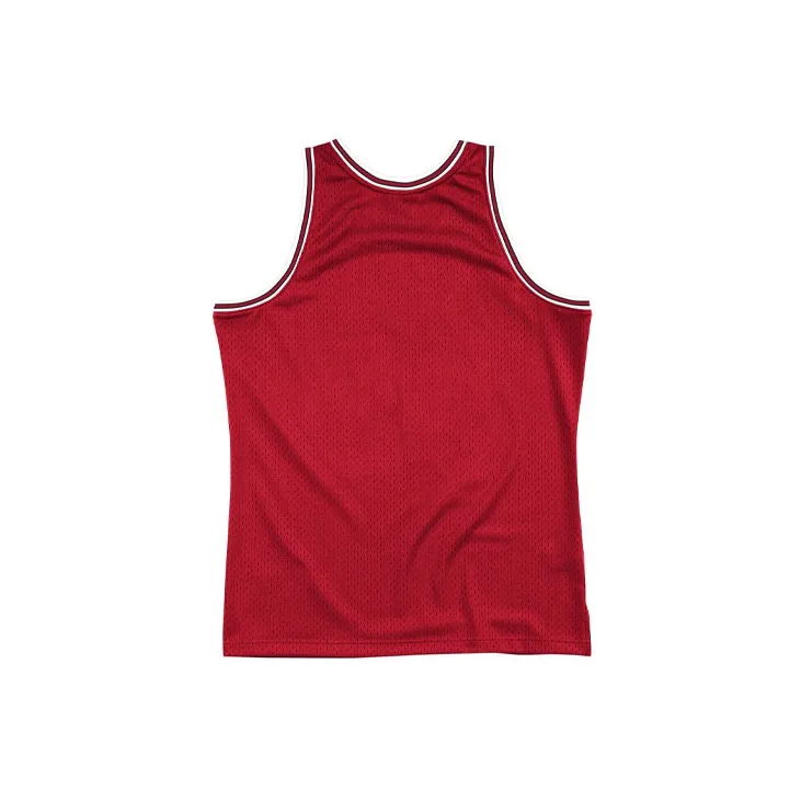 Mitchell Ness Basketball Jerseys Men Red-1