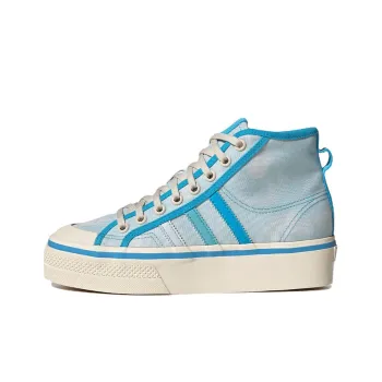 Adidas Originals Nizza Platform Mid Parley Almost Blue Women's