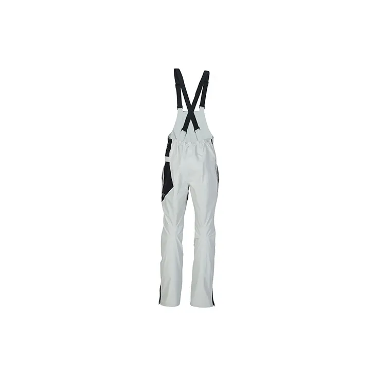 YAKKY PANG Ski Pants Unisex Gray White-2