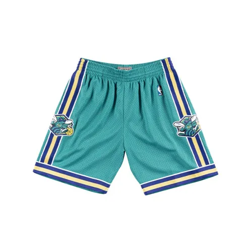 Mitchell Ness Basketball Shorts Men Blue/Green