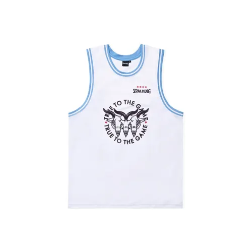 SPALDING Basketball Jerseys Unisex White