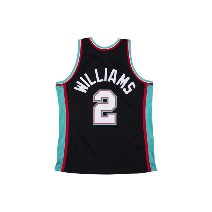 Mitchell Ness 'NBA Memphis Grizzlies 01 02 Jason Williams' Basketball Jersey-1