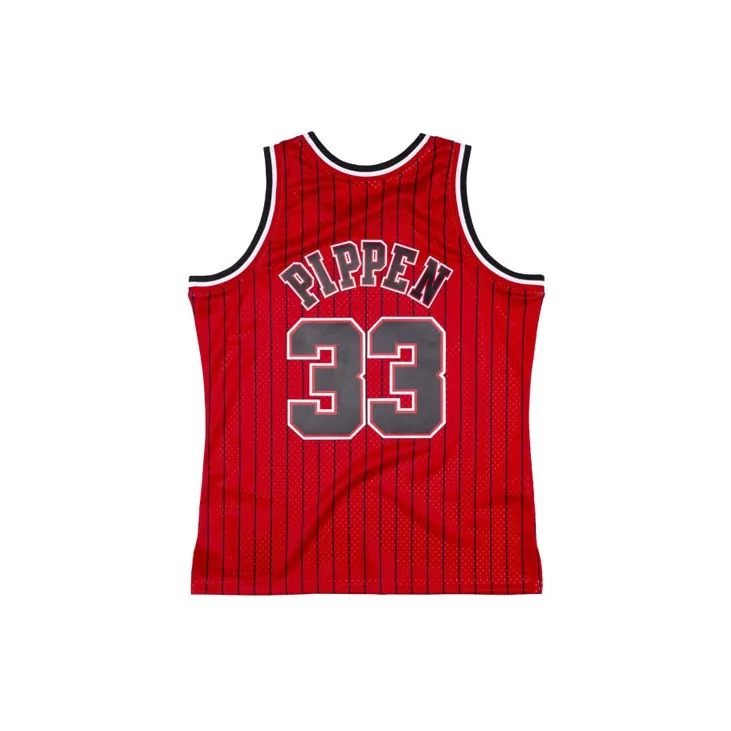 Mitchell & Ness Basketball Jerseys Men's Red-1