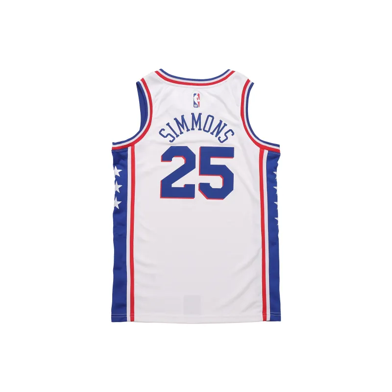 Nike x NBA Basketball Jerseys Men's White-1