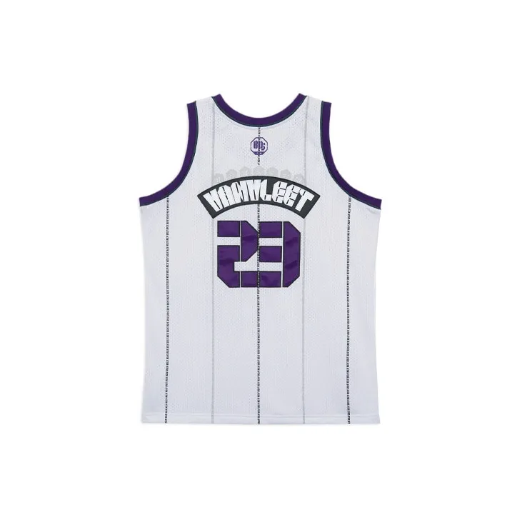 LiNing Badfive Basketball Jersey Men's White-1