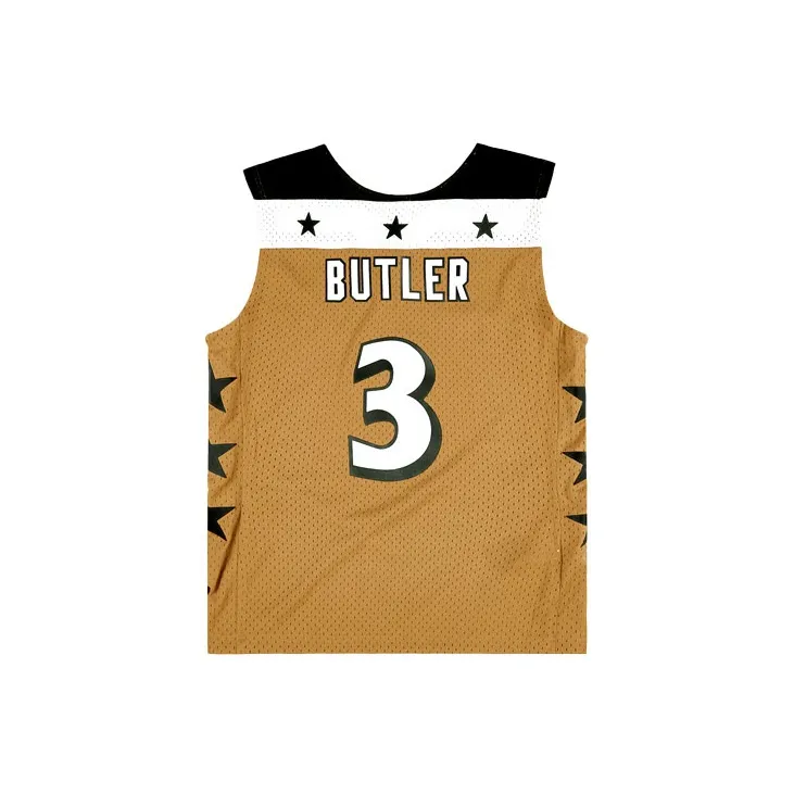 Mitchell Ness Basketball Jerseys Men Brown-1