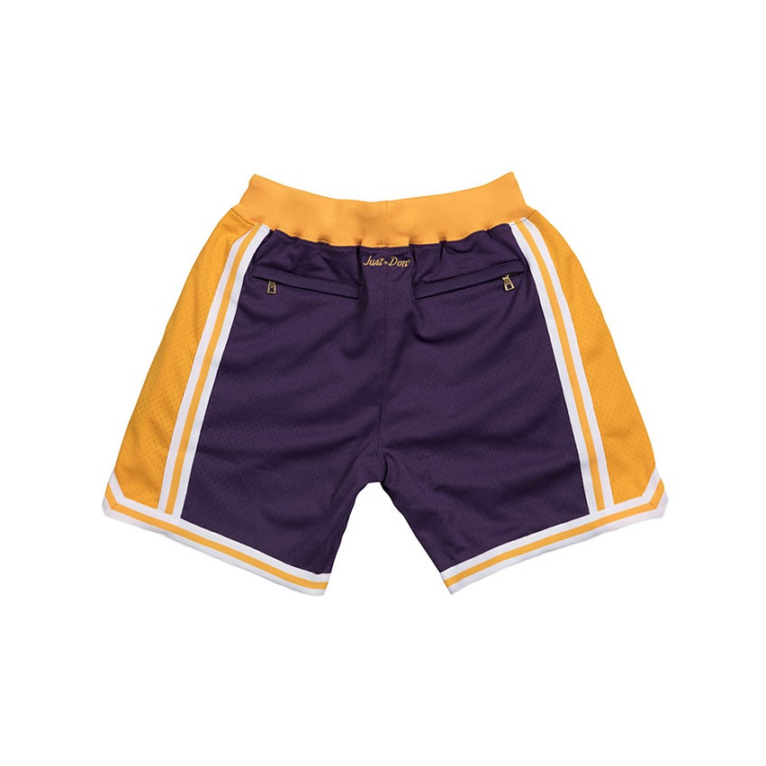 Mitchell & Ness NBA Just Don Shorts Los Angeles Lakers Road