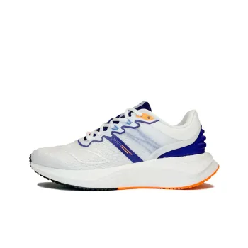 LiNing YueYing 1.0 Cushioning Anti Slip And Wear Resistant Low Top Running Shoes White Blue