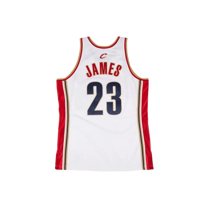 Mitchell & Ness Basketball Jersey Unisex White-1