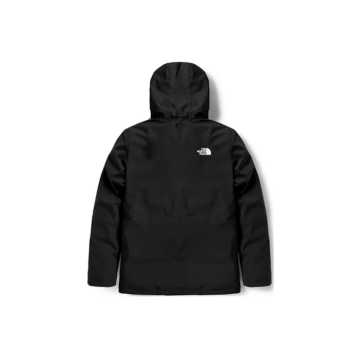 THE NORTH FACE Water Resistant Windproof And Water Repellent Windbreaker Jacket Men's Black-3