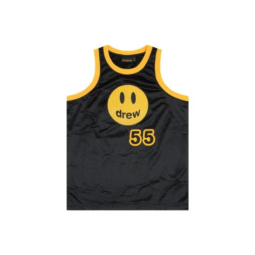 Drew House Smiley Collection Basketball Jerseys Unisex Black