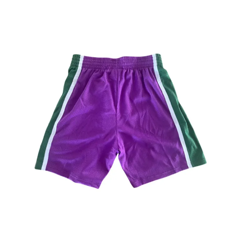 Mitchell & Ness Basketball Shorts Men's Purple-1