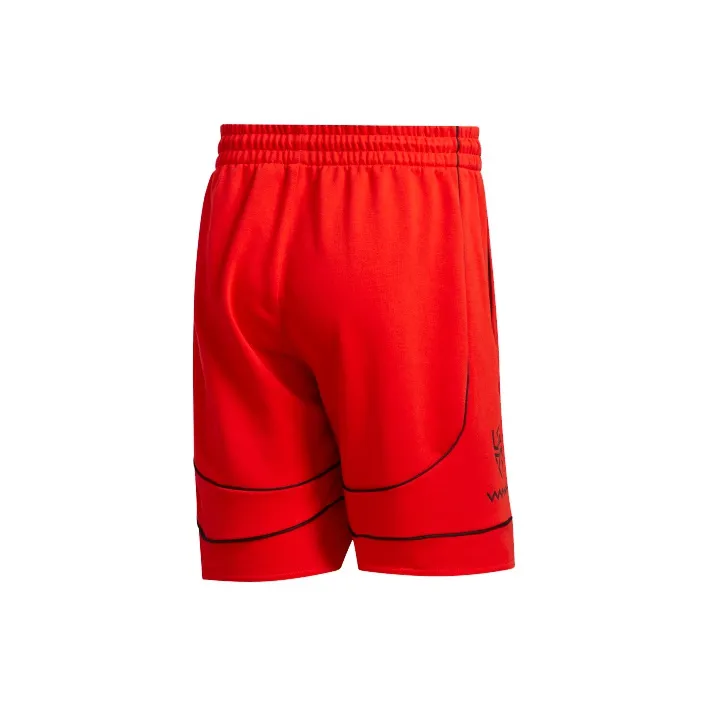 Adidas Basketball Shorts Men's Bright Pink-1