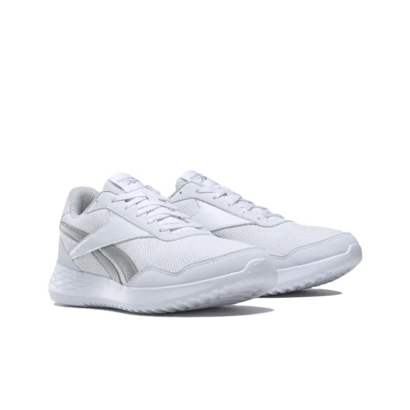 Reebok Energen Lite Abrasion Resistant Breathable Low Top Running Shoes Women's White Gray-2