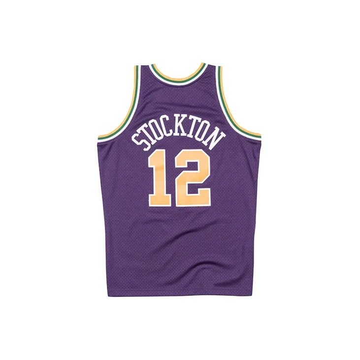 Mitchell Ness Utah Jazz 1991 92 Karl Malone Swingman Jersey-1