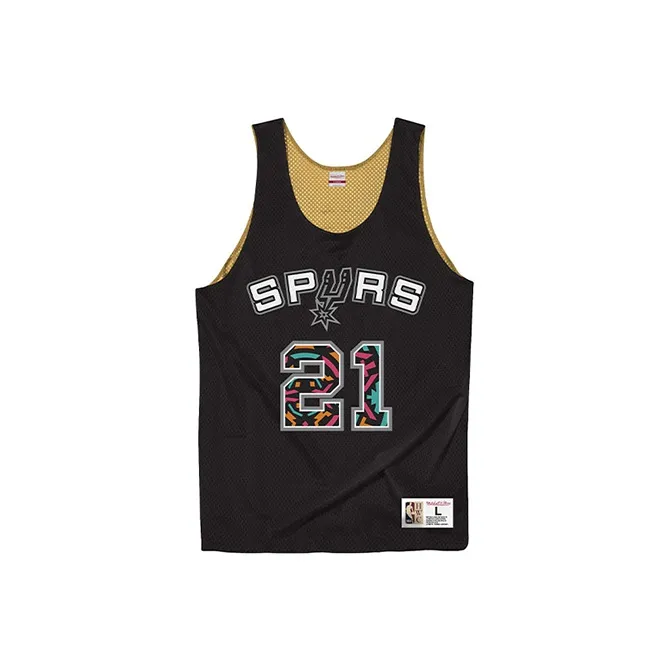 Mitchell Ness Basketball Jerseys Unisex Black-1