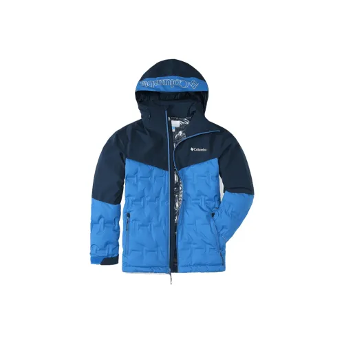 Columbia Ski Tops Men Blue