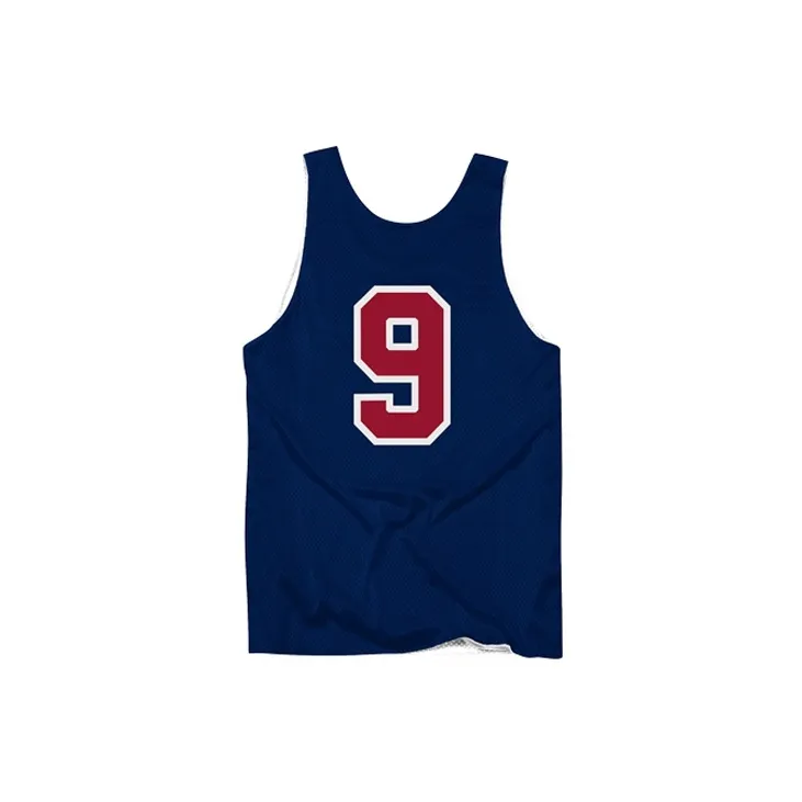 Mitchell & Ness x URBAN AUTHENTIC Basketball Jerseys Men's Navy Blue-1