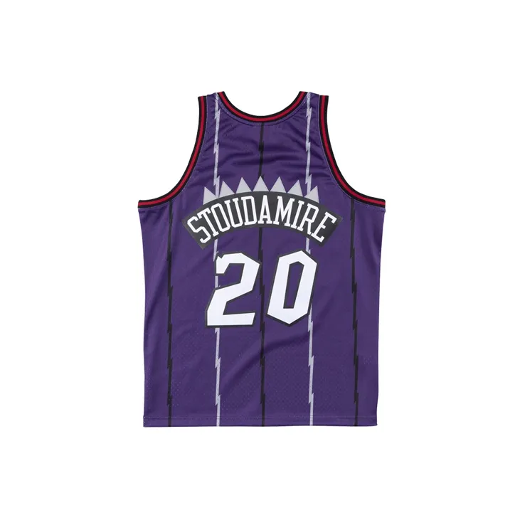 Mitchell & Ness Basketball Jersey Unisex Purple-1