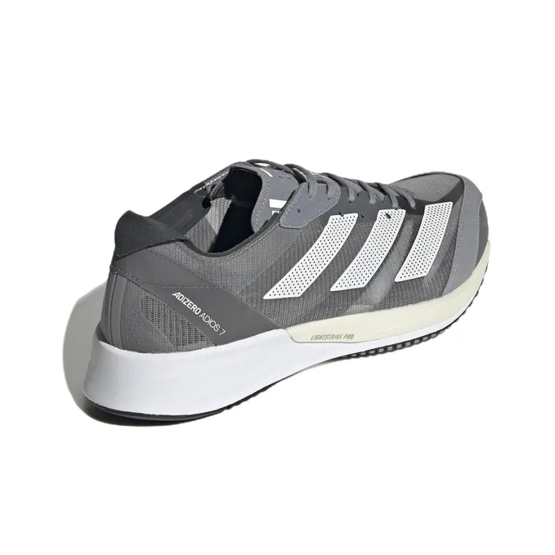 Adidas Adizero Adios 7 Grey Silver Metallic-3