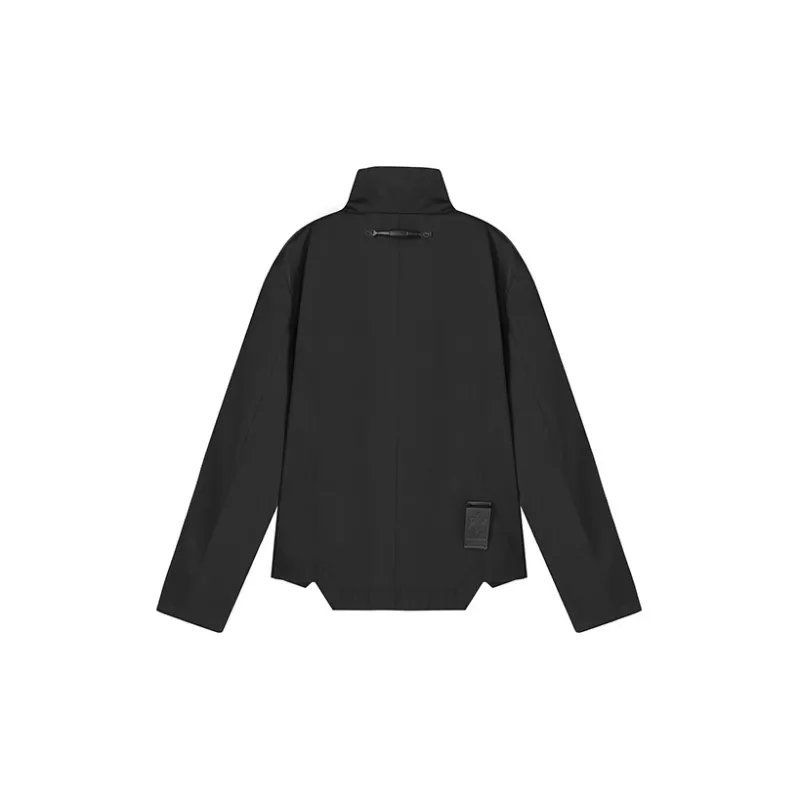 NORVINCY Cycling Western Mock Pocket Stand Collar Jacket Unisex-1