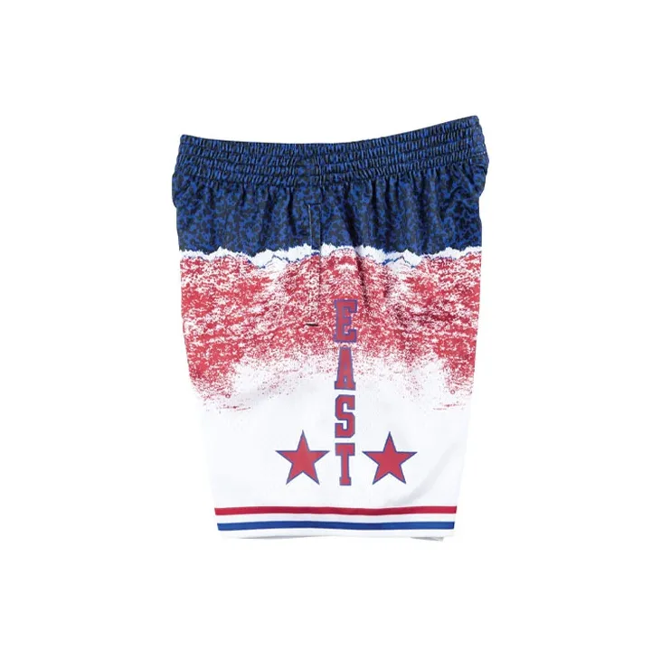 Mitchell Ness Basketball Shorts Men Red-2