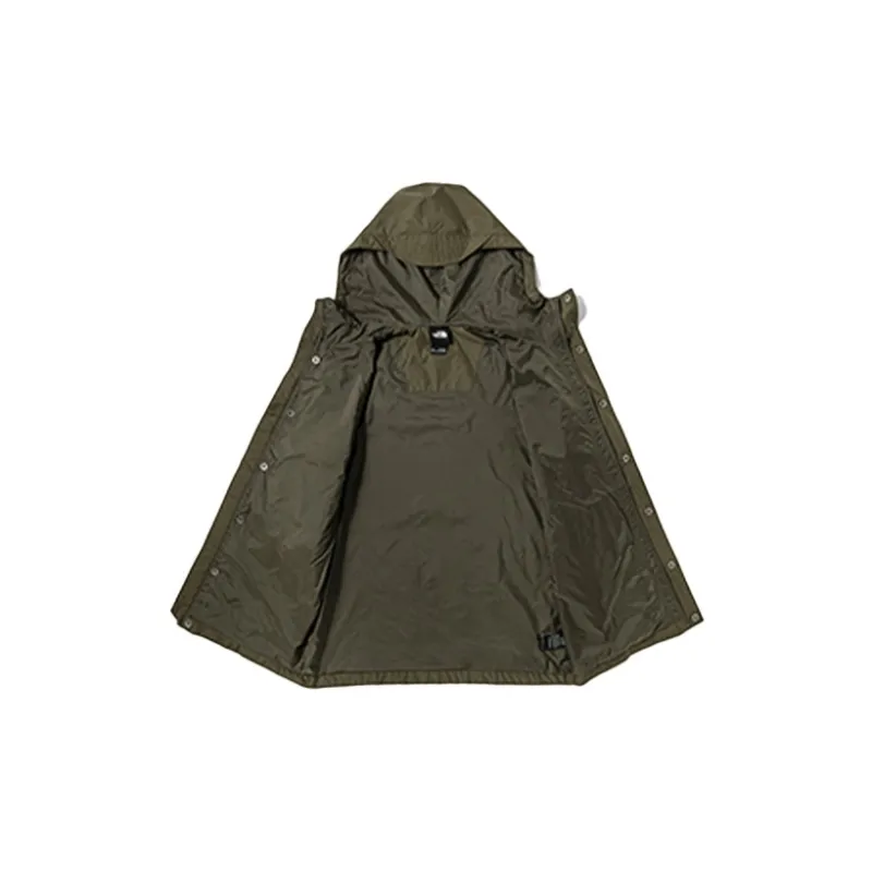 THE NORTH FACE City Outdoor Collection Waterproof, Windproof, And Water Repellent Windbreaker Jacket Men's Green-2