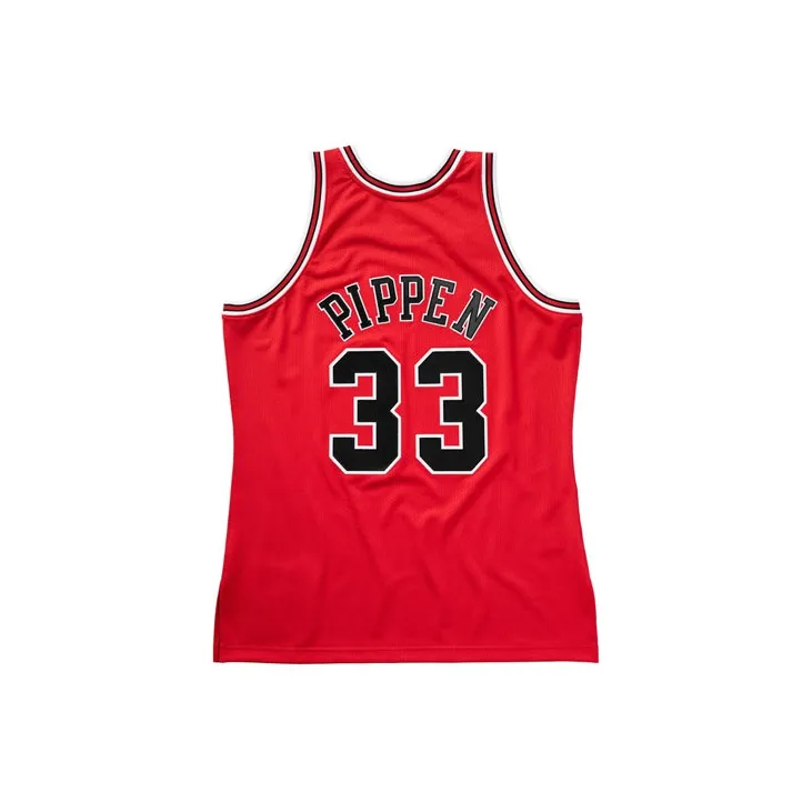 Mitchell Ness Basketball Jerseys Men Red-1
