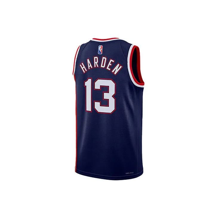 Nike X NBA Basketball Jersey Men's Navy Blue-1