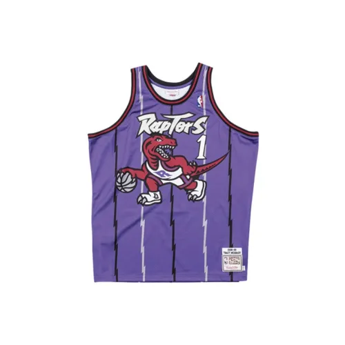 Mitchell Ness Basketball Jerseys Unisex Purple