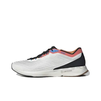 Parley x Adidas Adizero 1 Anti Slip And Wear Resistant Breathable Low Top Running Shoes Men's White Black