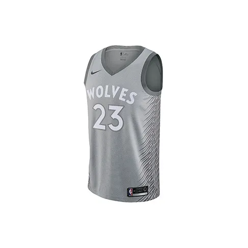 Nike X NBA Jimmy Butler City Edition Swingman Jersey SW Silver