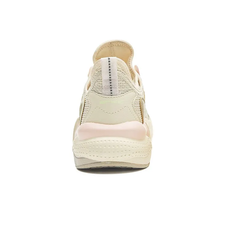 Erke Rain Casual Shoes Women's Low Top Candy Clear-3