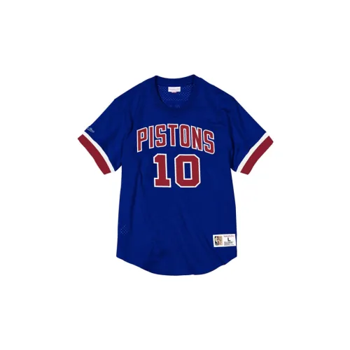 Mitchell Ness Basketball Jerseys Men Blue